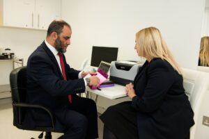 clinical consultation with Mr El Gawad